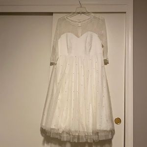 Torrid White Dress size 16 or 1X